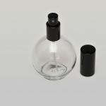 4 oz (120ml)  Sphere Clear Glass Bottle with Fine Mist Spray Pumps