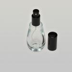 1.7 oz (50ml) Deluxe Pineapple-Shaped Clear Glass Bottle (Heavy Base Bottom) with Fine Mist Spray Pumps