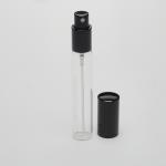 1 oz (30ml) Tall Tube-Style Clear Glass Bottle with Fine Mist Spray Pumps