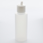 2 oz High Density Plastic with Natural-Flip Top