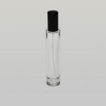 1/2 oz (15ml) Deluxe Round Clear Glass Bottle (Super Heavy Base Bottom) with Fine Mist Short Spray Pumps